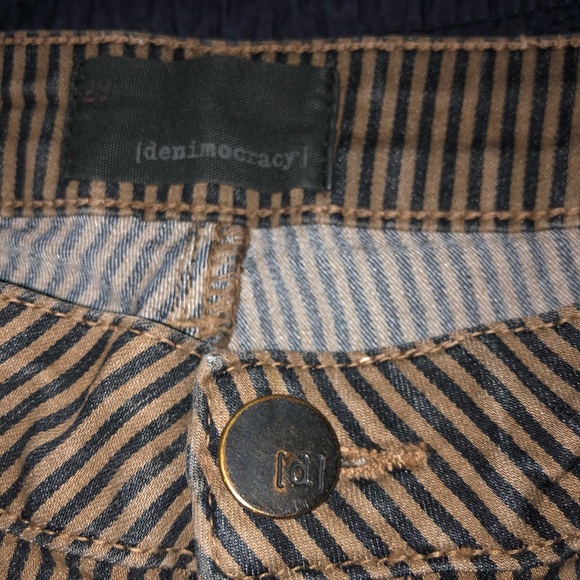 Denimocracy skinny striped pants - Picture 3 of 4
